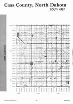 Cass County Map - South 1, Cass County 2007